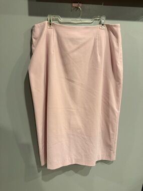 Michele Blush Pink Pencil Skirt
